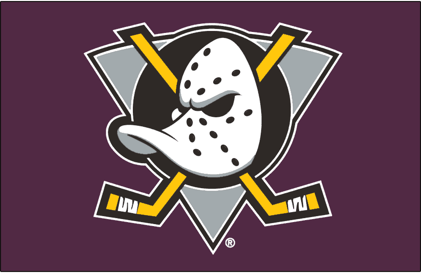 Mighty Ducks of Anaheim 1999-2006 Jersey Logo DIY iron on transfer (heat transfer)